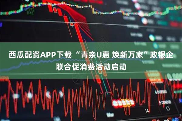 西瓜配资APP下载 “青亲U惠 焕新万家”政银企联合促消费活动启动